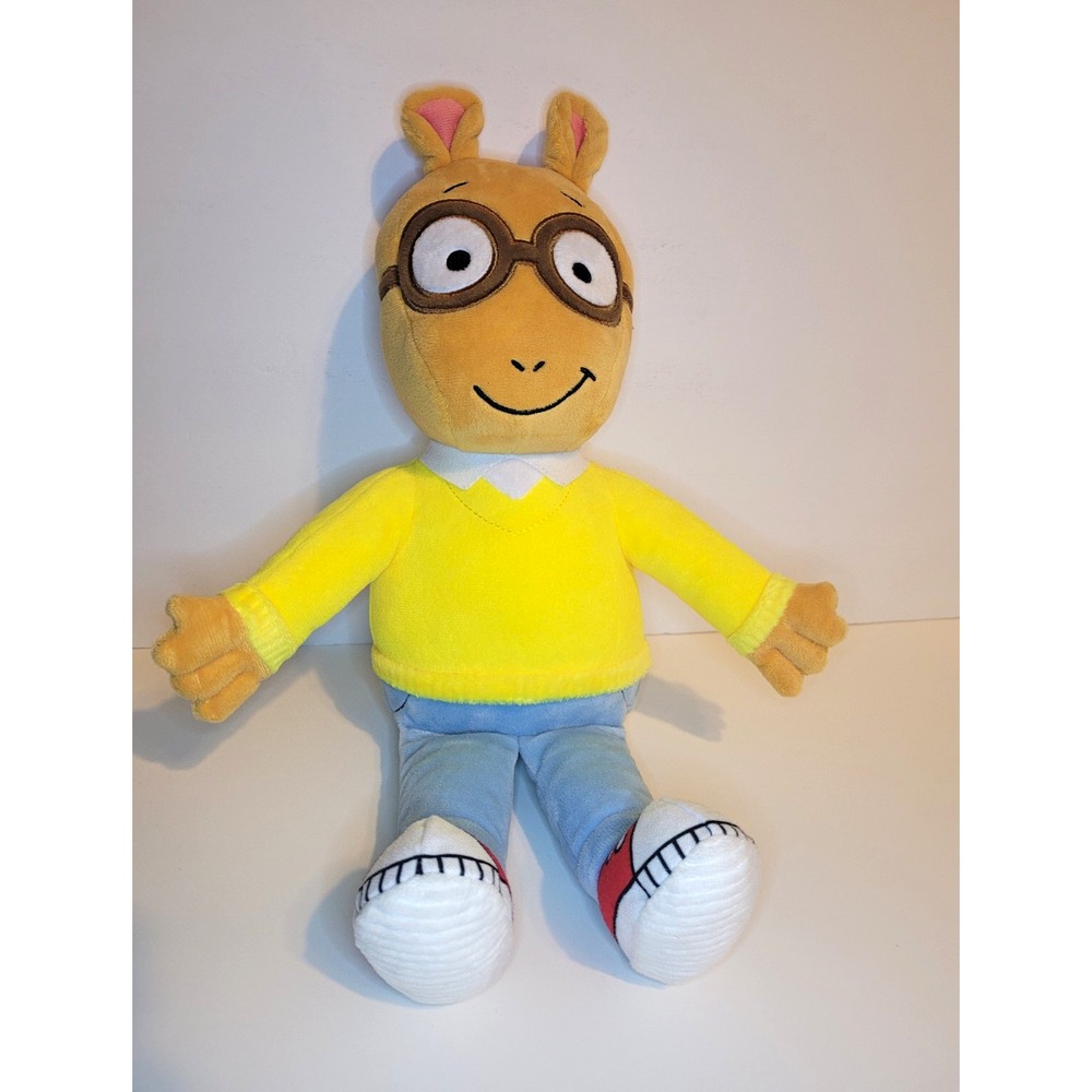 Vintage 90s Retro Nostalgic PBS Kids 15 In. Kohl's Cares Marc Brown Arthur Plush